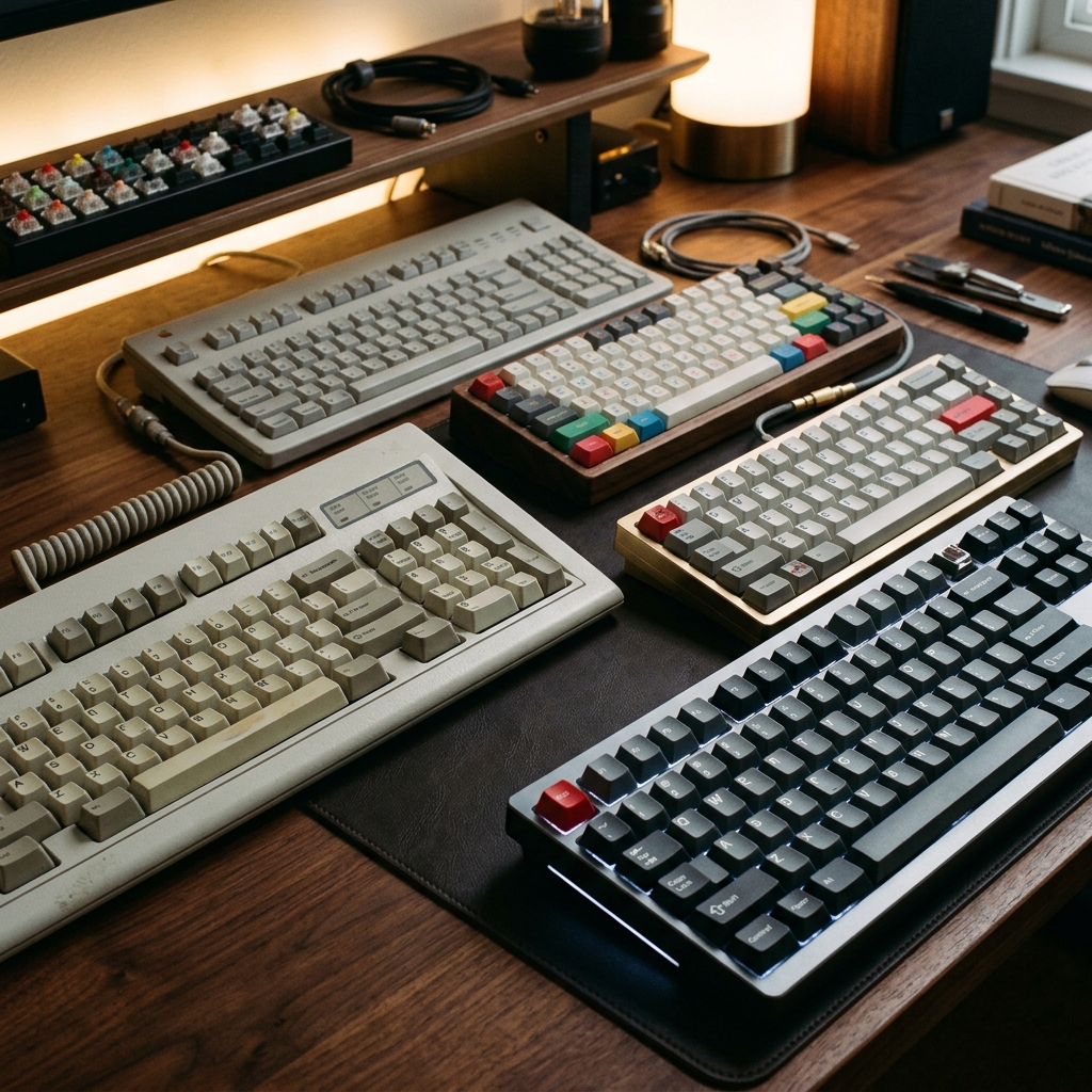 The Evolution of Keyboards: From Typewriters to Hall Effect Switches